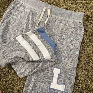 Ultra Flirt Gray "LOVE" Sweatpants